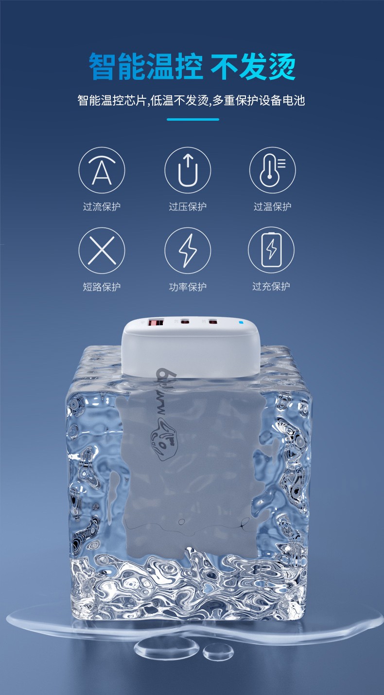 #智能溫控芯片# 顧佰特65W氮化鎵充電器.jpg #智能溫控芯片# 顧佰特65W氮化鎵充電器.jpg